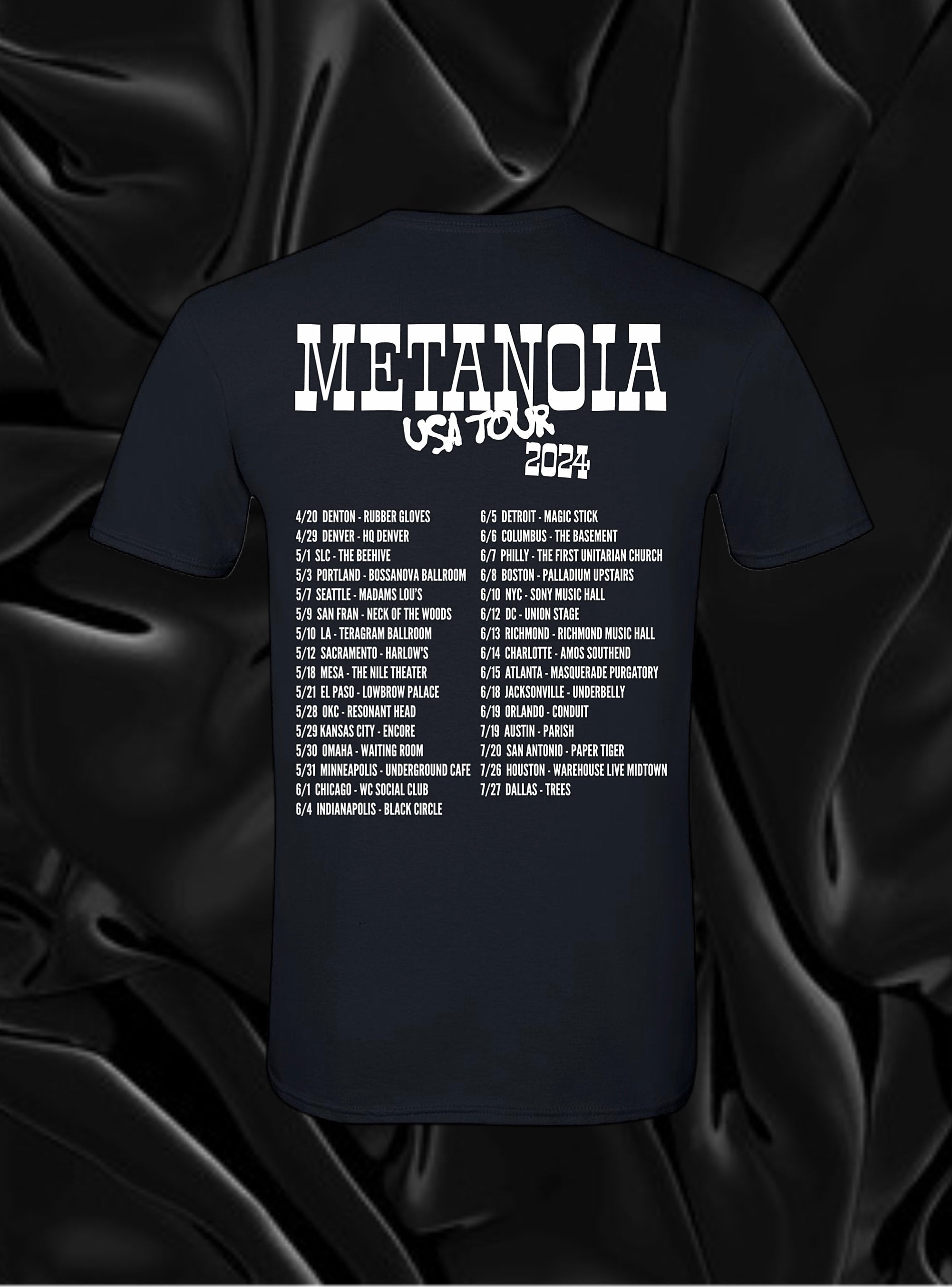 Max Diaz Skull T shirt MAX DIAZ MERCH